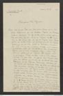 Nachlass Franz Steindachner, Brief von R. Schmitt an Franz Steindachner (30.11.1909), Inv.Nr. 458.02, Seite 1